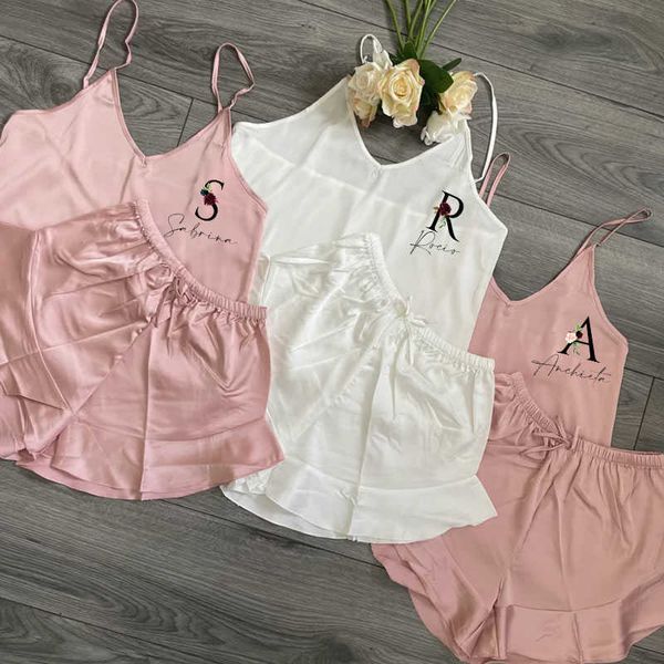 pyjamas satin ruffle cami set personalised wedding pjs bridesmaid gift bride pyjamas satin short pyjamas bridal nightwear bridesmaid set j23, Red;black
pyjamas satin ruffle cami set personalised wedding pjs bridesmaid gift bride pyjamas satin short pyjamas bridal nightwear bridesmaid set j23, Red;black