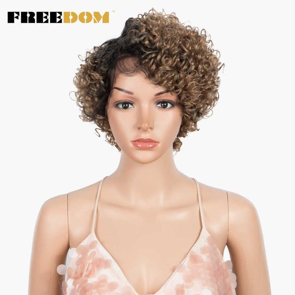 kinky curly synthetic lace wigs for black women natural bouncy curly short lace wigs high temperature hair 230524, Black;brown
kinky curly synthetic lace wigs for black women natural bouncy curly short lace wigs high temperature hair 230524, Black;brown