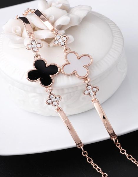 titanium steel fourleaf jewelry bracelet south american japanese korean version style lovers gift accessories exquisite elegant b5974648, Golden;silver
titanium steel fourleaf jewelry bracelet south american japanese korean version style lovers gift accessories exquisite elegant b5974648, Golden;silver