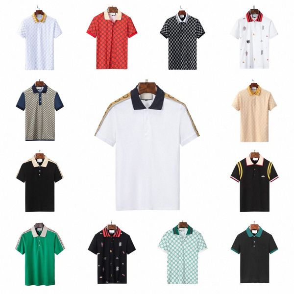 mens polo shirt designer 38 colors basic men t shirt bee floral embroidery chest logo polo shirts france luxury brand tee size m-xxxl, White;black
mens polo shirt designer 38 colors basic men t shirt bee floral embroidery chest logo polo shirts france luxury brand tee size m-xxxl, White;black