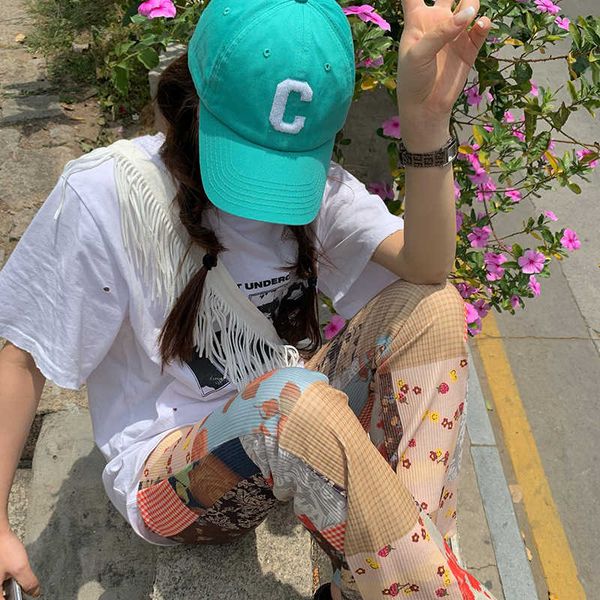 fashion summer c-mark super korean hat women's cap summer thin 2021 new sunscreen show face small net red baseball cap super high quali, Blue;gray
fashion summer c-mark super korean hat women's cap summer thin 2021 new sunscreen show face small net red baseball cap super high quali, Blue;gray