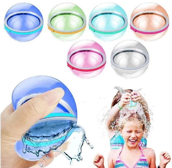 reusable water balloons quick fill self-sealing water bombs soft silicone water splash ball magnetic water ball outdoor games
reusable water balloons quick fill self-sealing water bombs soft silicone water splash ball magnetic water ball outdoor games
