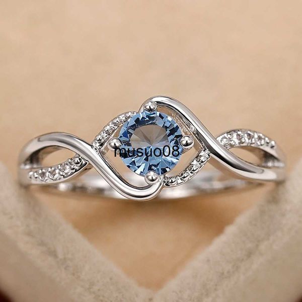band rings huitan 2022 modern design women's wedding rings charming blue cubic zirconia silver color ring engagement jewelry j230602
band rings huitan 2022 modern design women's wedding rings charming blue cubic zirconia silver color ring engagement jewelry j230602