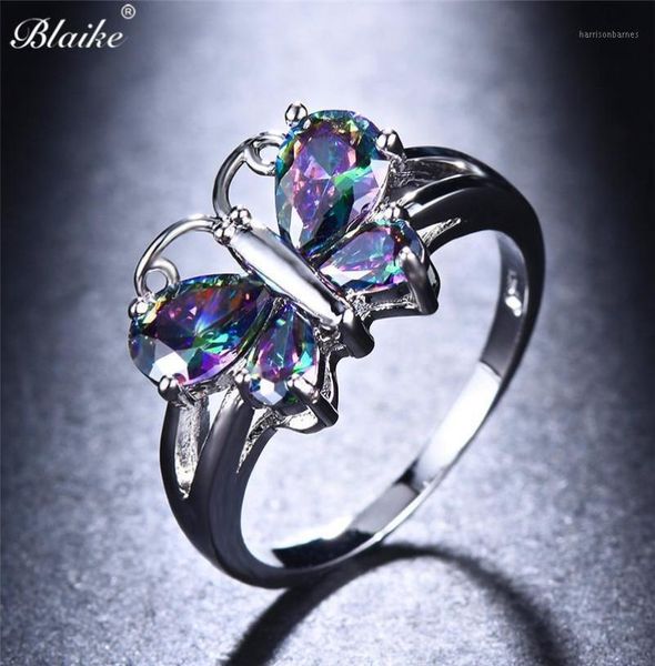 blaike multicolor butterfly wing zircon rings for women silver color engagement jewelry birthstone valentine gifts19138120, Golden;silver
blaike multicolor butterfly wing zircon rings for women silver color engagement jewelry birthstone valentine gifts19138120, Golden;silver
