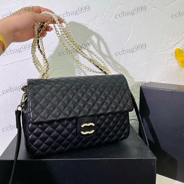 designer womens shoulder bag pearl chain handbag sheepskin ringer rhinestone hardware metal buckle matelasse chain crossbody bag shoulder ba
designer womens shoulder bag pearl chain handbag sheepskin ringer rhinestone hardware metal buckle matelasse chain crossbody bag shoulder ba