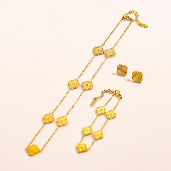 luxury elegant 4/four leaf clover necklace famous designer jewelry for charm women pendant necklaces wedding gift 18k gold plated three set, Silver
luxury elegant 4/four leaf clover necklace famous designer jewelry for charm women pendant necklaces wedding gift 18k gold plated three set, Silver