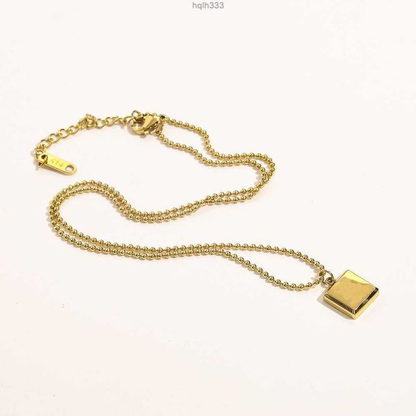never fading 14k gold plated luxury brand designer pendants necklaces stainless steel double letter choker pendant necklace beads chain jewe, Silver
never fading 14k gold plated luxury brand designer pendants necklaces stainless steel double letter choker pendant necklace beads chain jewe, Silver