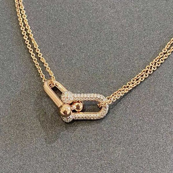 versatile tiffay floor same s925 sterling silver double ring u-shaped horseshoe necklace women's clavicle chain guangzhou guanxing jewe, Black
versatile tiffay floor same s925 sterling silver double ring u-shaped horseshoe necklace women's clavicle chain guangzhou guanxing jewe, Black