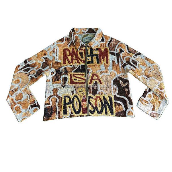 zip custom tapestry up jackets plus size men's designer coats outdoor mens streetwear clothing bombers jacket for men stylish hn, Black;brown
zip custom tapestry up jackets plus size men's designer coats outdoor mens streetwear clothing bombers jacket for men stylish hn, Black;brown