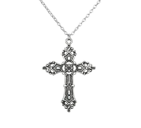 fashion vintage cross pendant necklaces for women men gift punk gothic hip hop jewelry choker whole5493908, Silver
fashion vintage cross pendant necklaces for women men gift punk gothic hip hop jewelry choker whole5493908, Silver
