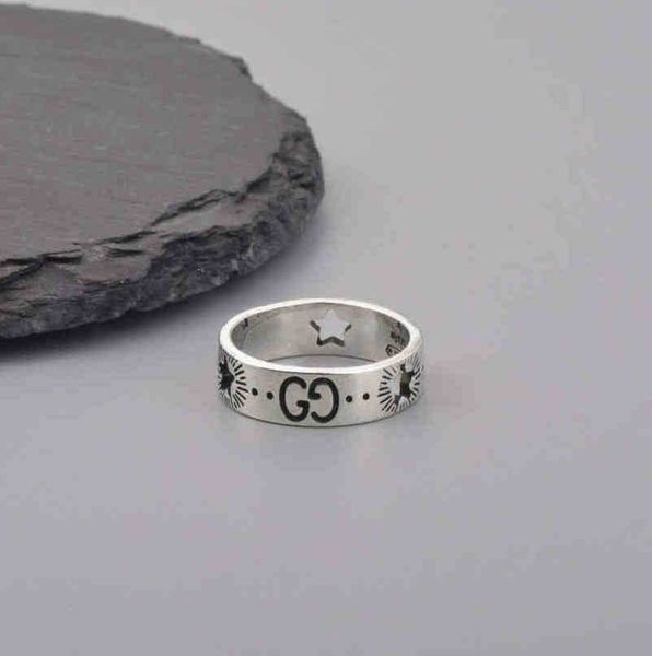 designer jewelry bracelet necklace hollow out small star old wind pentagram english male female lovers ring, Silver
designer jewelry bracelet necklace hollow out small star old wind pentagram english male female lovers ring, Silver