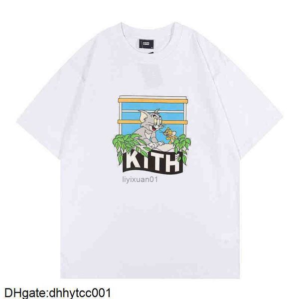 2022 ss high tide brand men's t-shirts kith cat mouse printed short-sleeved cartoon for women tee cotton shirts s091a1 l12d u0ic, White;black
2022 ss high tide brand men's t-shirts kith cat mouse printed short-sleeved cartoon for women tee cotton shirts s091a1 l12d u0ic, White;black
