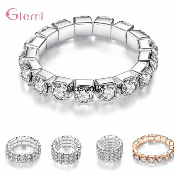 band rings fashion channel setting party classic jewelry silver elastic zircon multi row full rhinestone crystal stretch rings for women j23
band rings fashion channel setting party classic jewelry silver elastic zircon multi row full rhinestone crystal stretch rings for women j23