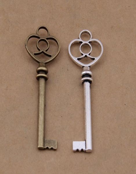 50pcslot charms for jewelry making findings handmade diy craft antique bronze color big key pendant1447126, Bronze;silver
50pcslot charms for jewelry making findings handmade diy craft antique bronze color big key pendant1447126, Bronze;silver