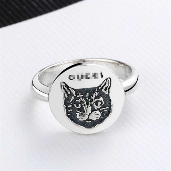 new 2023 designer jewelry bracelet necklace xiao same style ancient women's joseph round cat's head ring, Silver
new 2023 designer jewelry bracelet necklace xiao same style ancient women's joseph round cat's head ring, Silver