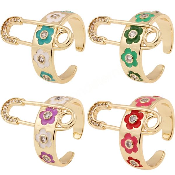 adjustable open rings creative punk 18k gold plated drop oil finger ring for women trend jewelry gifts, Silver
adjustable open rings creative punk 18k gold plated drop oil finger ring for women trend jewelry gifts, Silver