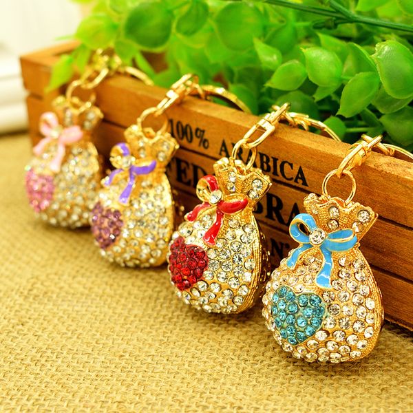 reative key ring keychain craft lucky bag handmade rhinestone crystal metal key chains charm pendant keychains for women gifts, Slivery;golden
reative key ring keychain craft lucky bag handmade rhinestone crystal metal key chains charm pendant keychains for women gifts, Slivery;golden