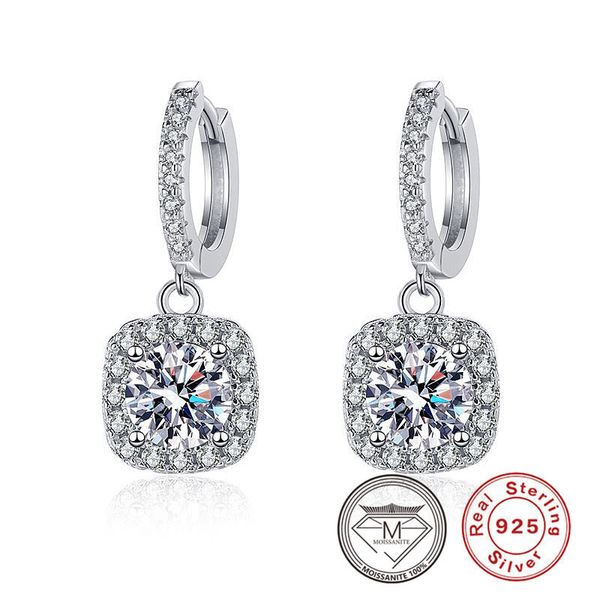 genuine 925 silver small hoop dangle earrings moissanite earring for women, wedding party earrings
genuine 925 silver small hoop dangle earrings moissanite earring for women, wedding party earrings