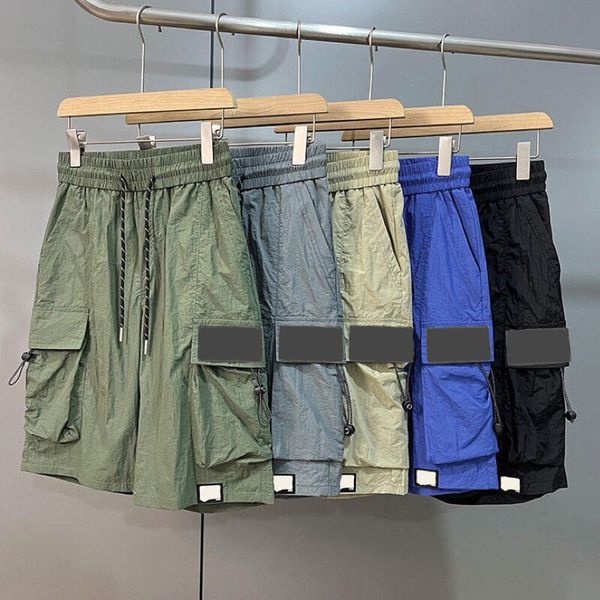 summer designers mens shorts elastic-waisted multi-pocket womens high street harbor wind beach pants loose fashion shorts, White;black
summer designers mens shorts elastic-waisted multi-pocket womens high street harbor wind beach pants loose fashion shorts, White;black
