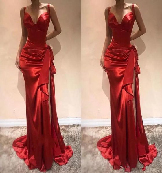 elegant red long evening dresses 2021 sweetheart mermaid formal prom dress with slit sweep train zipper side split evening gowns s6464225, Black;red
elegant red long evening dresses 2021 sweetheart mermaid formal prom dress with slit sweep train zipper side split evening gowns s6464225, Black;red