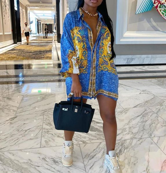 dresses 2023 summer new national style seven minute sleeve print button midlength dress, Black;gray
dresses 2023 summer new national style seven minute sleeve print button midlength dress, Black;gray