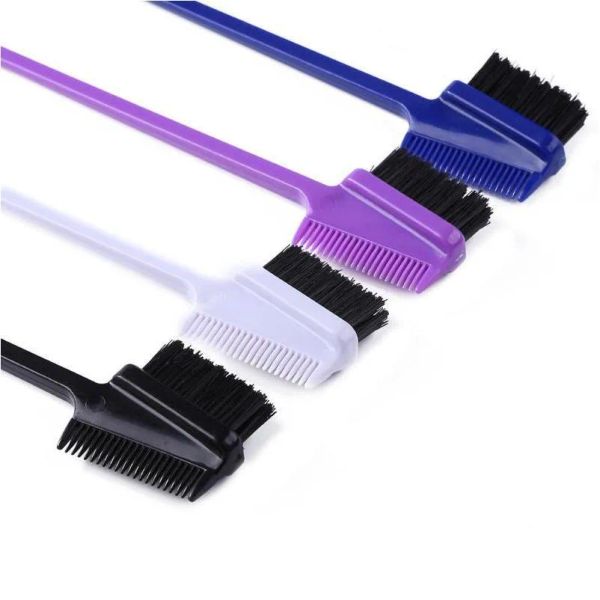 1pc double sided edge comb women men beauty styling brush salon hairdressing tools temples bru sqctgs, Silver
1pc double sided edge comb women men beauty styling brush salon hairdressing tools temples bru sqctgs, Silver