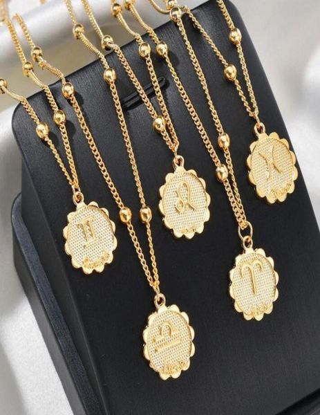 selling 12 constellation necklace classic 18k gold zodiac sign round pendant bead chain necklace jewelry gd5428878085, Silver
selling 12 constellation necklace classic 18k gold zodiac sign round pendant bead chain necklace jewelry gd5428878085, Silver