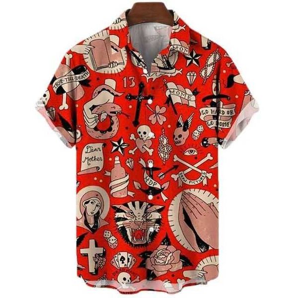 lasted printed digital men's collar t shirts rayon high fashion quality vintage short sleeve printed shirts for men jit, White;black
lasted printed digital men's collar t shirts rayon high fashion quality vintage short sleeve printed shirts for men jit, White;black