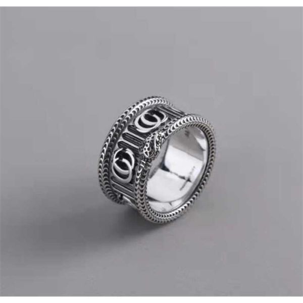 50% off designer jewelry bracelet necklace ring spirit snake is an old couple for men women trend ins ring, Silver
50% off designer jewelry bracelet necklace ring spirit snake is an old couple for men women trend ins ring, Silver