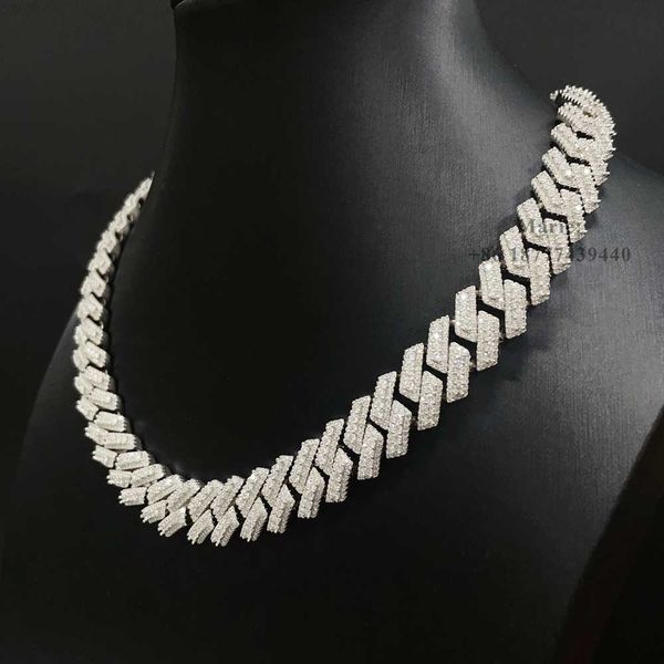 pass diamond selector jewelry hip hop necklace 15mm cuban chain silver with vvs moissanite cuban link iced out necklace
pass diamond selector jewelry hip hop necklace 15mm cuban chain silver with vvs moissanite cuban link iced out necklace