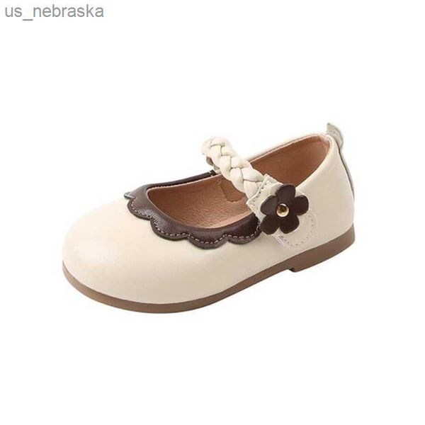 girls' black leather shoes 2022 autumn new flower woven fashion flat shoes beige baby kids shoes pu soft sole prewalker brown l230518
girls' black leather shoes 2022 autumn new flower woven fashion flat shoes beige baby kids shoes pu soft sole prewalker brown l230518