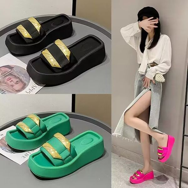 platform slippers women outdoor fashion all-in-one comfortable casual non-slip deodorant personality beach play sandals, Black
platform slippers women outdoor fashion all-in-one comfortable casual non-slip deodorant personality beach play sandals, Black