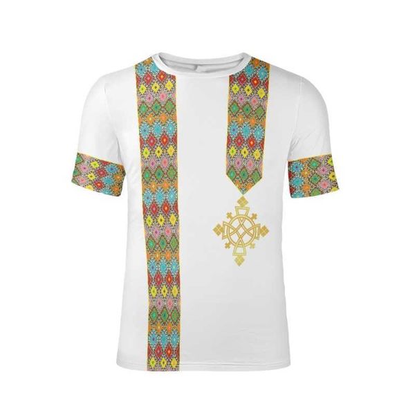 custom ethiopia traditional habesha modern ethipian cross design t shirt for men polyester clothing wholesale custom text p35g, White;black
custom ethiopia traditional habesha modern ethipian cross design t shirt for men polyester clothing wholesale custom text p35g, White;black
