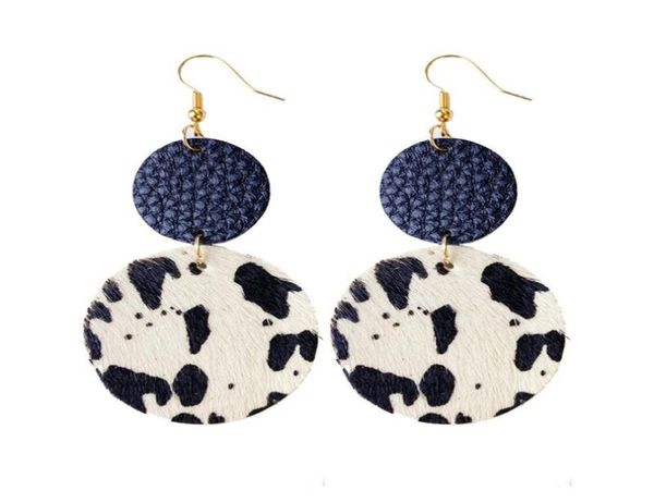 creative genuine cowhide leather dangle earrings for women bull head horse hair cow pattern round star pendant earring jewelry8471410, Silver
creative genuine cowhide leather dangle earrings for women bull head horse hair cow pattern round star pendant earring jewelry8471410, Silver