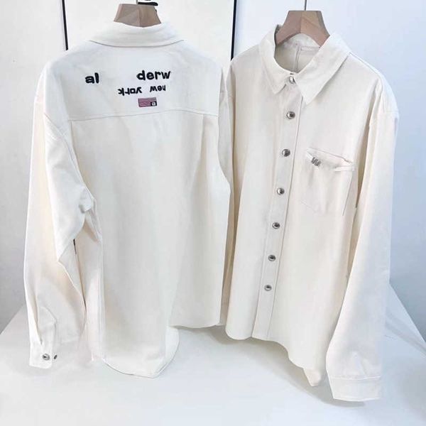 tide brand spring denim shirt designer blouse embroidery letter shirts rhinestone button long sleeved shirt men women cardigan coat, White;black
tide brand spring denim shirt designer blouse embroidery letter shirts rhinestone button long sleeved shirt men women cardigan coat, White;black