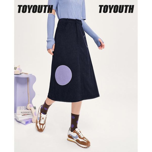 dresses toyouth women skirt 2022 winter a line back waist elastic loose dress graphic print blue chic casual streetwear midi skirt, Black;gray
dresses toyouth women skirt 2022 winter a line back waist elastic loose dress graphic print blue chic casual streetwear midi skirt, Black;gray