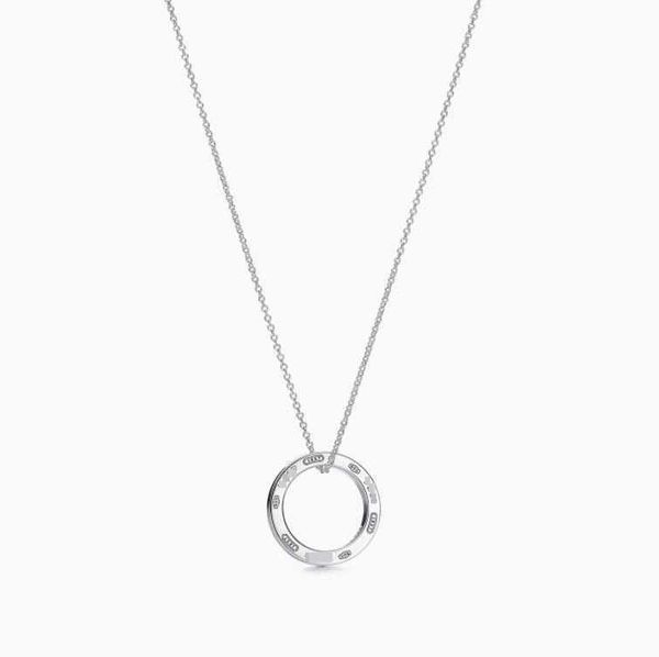 designer's tiffay 925 silver classic ring pendant with simple design necklace for men and women fashionable temperament ins-style colla, Black
designer's tiffay 925 silver classic ring pendant with simple design necklace for men and women fashionable temperament ins-style colla, Black
