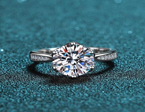 cluster rings inbeaut quality 925 silver excellent cut 3 ct round pass diamond test d color moissanite ring for women engagement j1267578, Golden;silver
cluster rings inbeaut quality 925 silver excellent cut 3 ct round pass diamond test d color moissanite ring for women engagement j1267578, Golden;silver