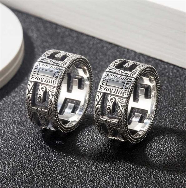 designer jewelry bracelet necklace square hollow out engraved pattern woven wide sterling couple ring, Silver
designer jewelry bracelet necklace square hollow out engraved pattern woven wide sterling couple ring, Silver