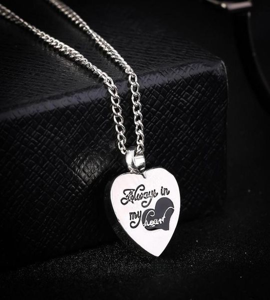 2 color urn pendant quotalways in my heartquot heart premium stainless steel necklace for cremation ashes urn chain necklace f6610137, Silver
2 color urn pendant quotalways in my heartquot heart premium stainless steel necklace for cremation ashes urn chain necklace f6610137, Silver