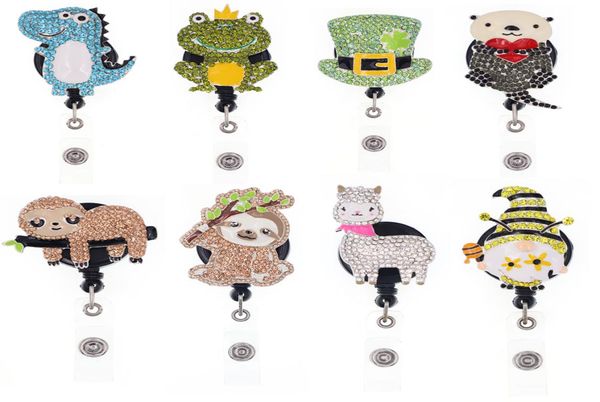 10 pcslot fashion key rings custom cute dinosaurs frogs sloths animal rhinestone retractable medical badge holder yoyo pull reel 9726359, Slivery;golden
10 pcslot fashion key rings custom cute dinosaurs frogs sloths animal rhinestone retractable medical badge holder yoyo pull reel 9726359, Slivery;golden