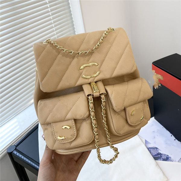 fashion backpack 2023 channel retro decoration leather alphabet men's and women's outdoor sports travel leisure bag 02-05
fashion backpack 2023 channel retro decoration leather alphabet men's and women's outdoor sports travel leisure bag 02-05
