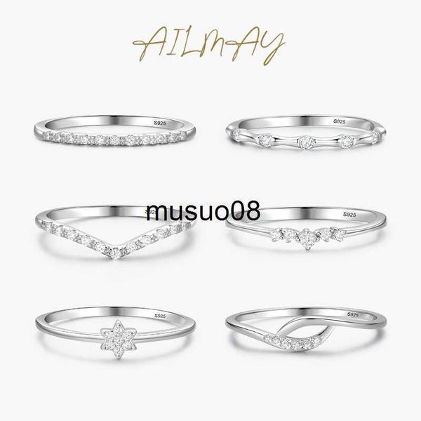 band rings ailmay 925 sterling silver minimalist fashion stackable cz rings for women minimalist fine jewelry 2021 new style j230602
band rings ailmay 925 sterling silver minimalist fashion stackable cz rings for women minimalist fine jewelry 2021 new style j230602