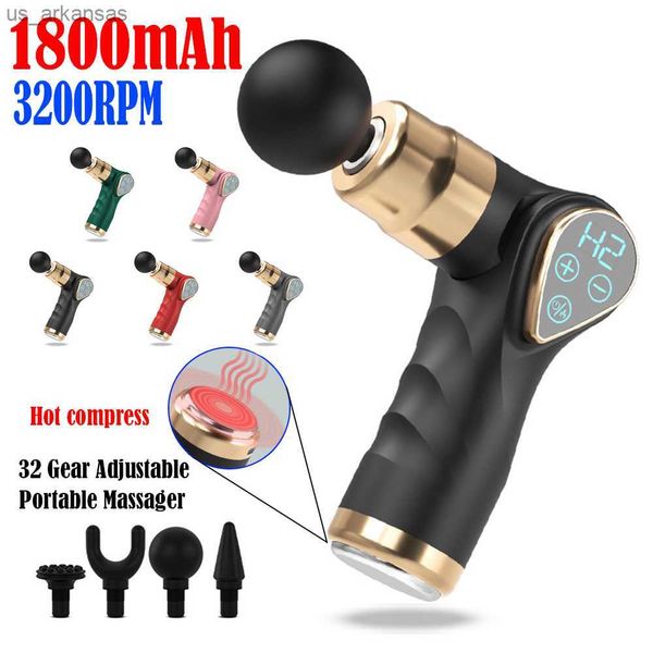 electric massage gun lcd display fascia gun muscle relaxation electric massager pain relief for slimming body neck feet fitness l230523
electric massage gun lcd display fascia gun muscle relaxation electric massager pain relief for slimming body neck feet fitness l230523