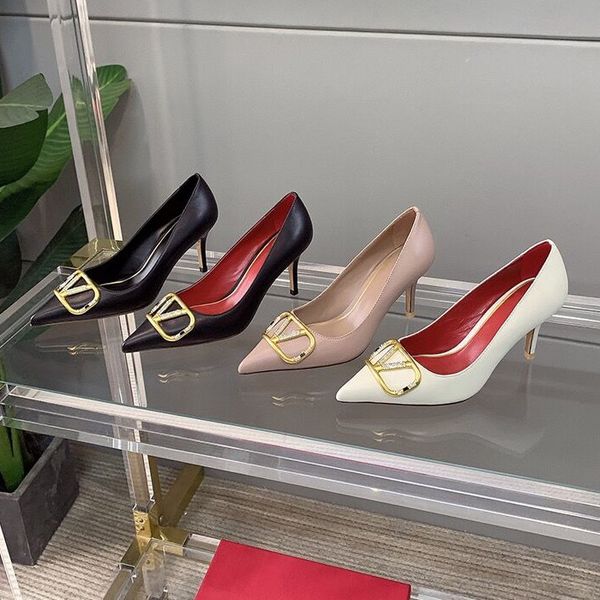 designer women sandals metal v buckle high heel shoes brand genuine leather pointed toe 4cm 6cm 8cm 10cm thin heels sandal rhinestone shallo, Black
designer women sandals metal v buckle high heel shoes brand genuine leather pointed toe 4cm 6cm 8cm 10cm thin heels sandal rhinestone shallo, Black
