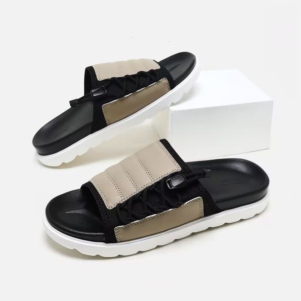 slippers men's simple lightweight soft sole comfortable non-slip beach casual sandals, Black
slippers men's simple lightweight soft sole comfortable non-slip beach casual sandals, Black