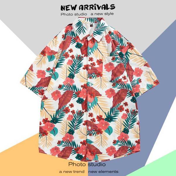 spring summer resort shirt for men custom printed graphic beach hawaiian short sleeve mens hawaiian shirt mia, White;black
spring summer resort shirt for men custom printed graphic beach hawaiian short sleeve mens hawaiian shirt mia, White;black