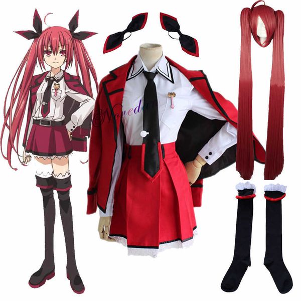 anime costumes anime date a live itsuka kotori cosplay come women schoolgirl jk school uniform halloween party wig full set fancy dress suit, Black
anime costumes anime date a live itsuka kotori cosplay come women schoolgirl jk school uniform halloween party wig full set fancy dress suit, Black