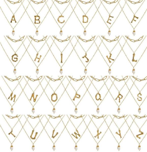 26 english letter multistorey necklace natural pearl joker necklace woman gift9222363, Silver
26 english letter multistorey necklace natural pearl joker necklace woman gift9222363, Silver