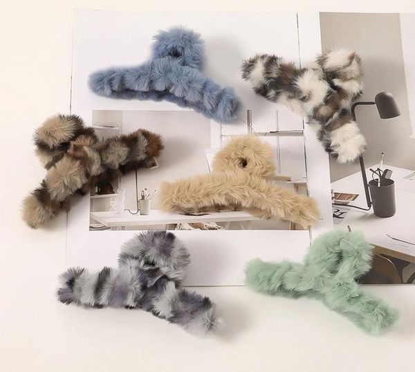 new hair clips claw retro decorative hair clip winter plush grab clip for women girls elegant hairpins hair clips accessories8062479, Golden;silver
new hair clips claw retro decorative hair clip winter plush grab clip for women girls elegant hairpins hair clips accessories8062479, Golden;silver